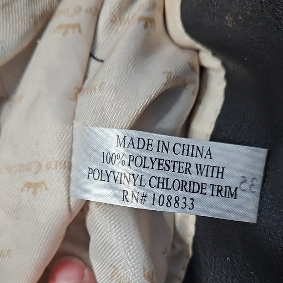 Juicy Couture Women's Black In The Mix Double Handle Faux Fur Crossbody - Picture 12 of 13